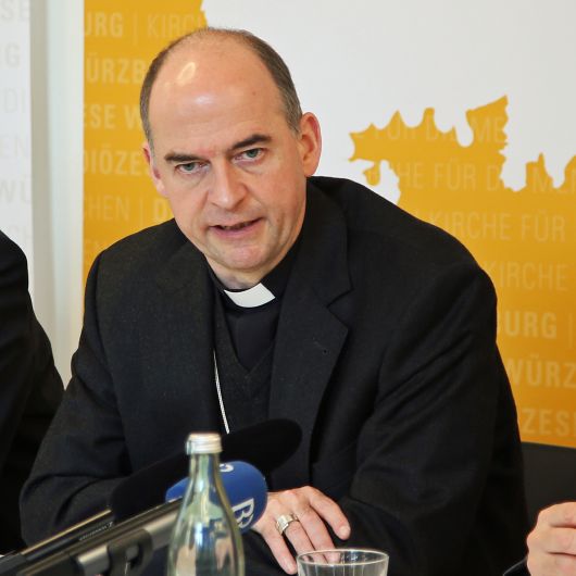 Haushaltspressekonferenz 2019 der Diözese Würzburg: Bischof Dr. Franz Jung.