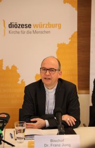 Bischof Dr. Franz Jung erläuterte unter anderem das biblische Motto, unter das er das Jahr 2020 im Bistum Würzburg gestellt.